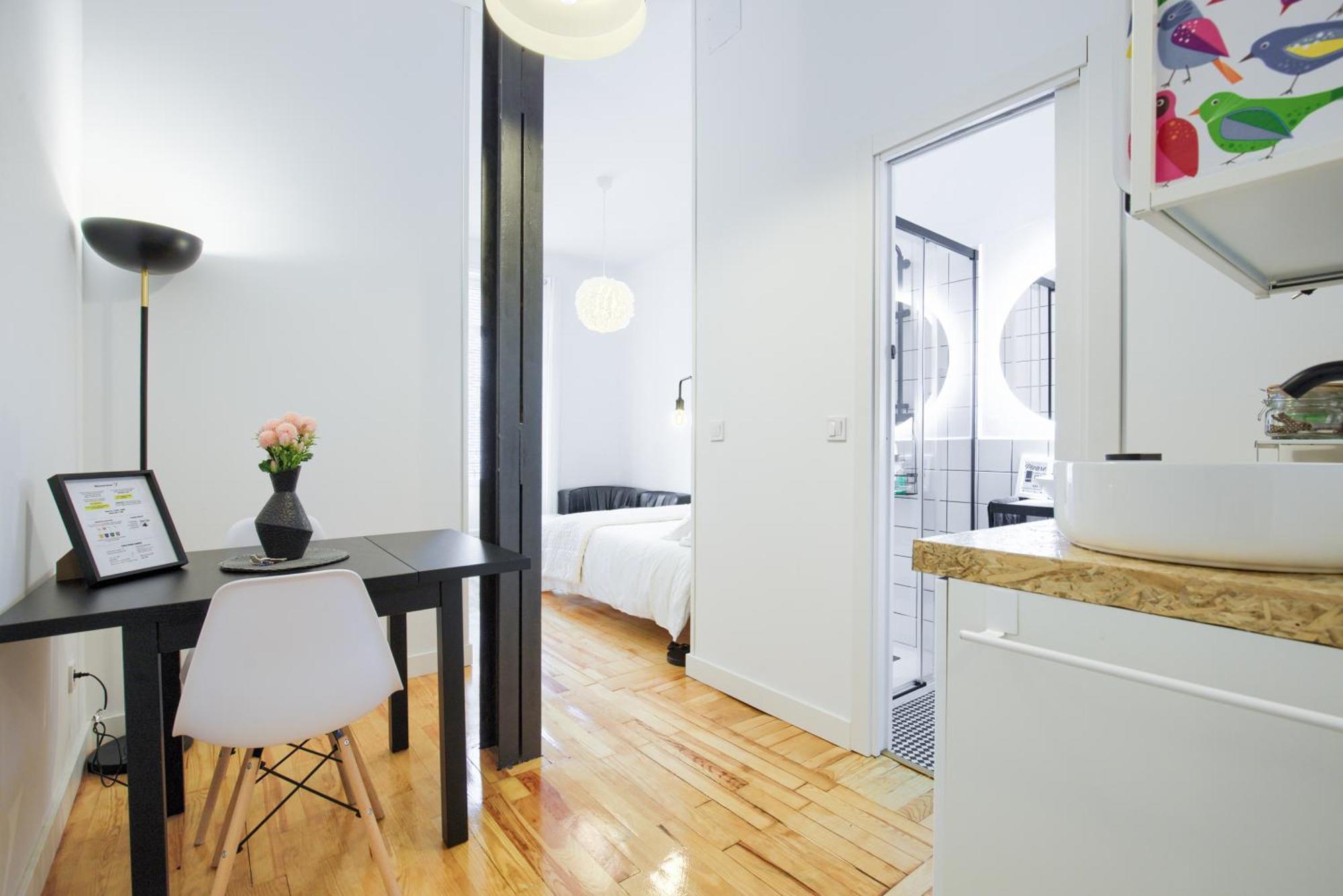 Apartmán Mezzanine Orange Madrid Pokoj fotografie