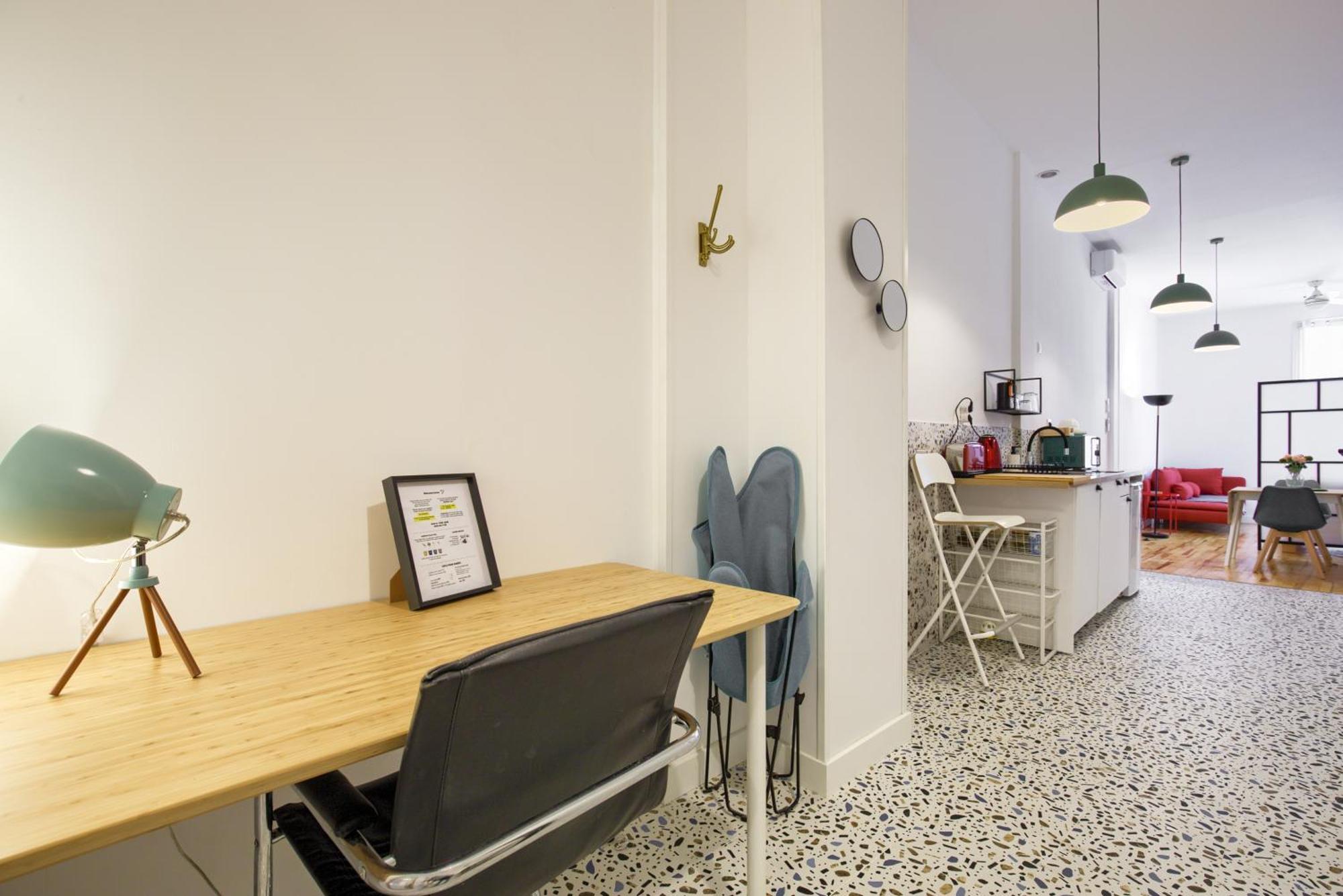 Apartmán Mezzanine Orange Madrid Pokoj fotografie