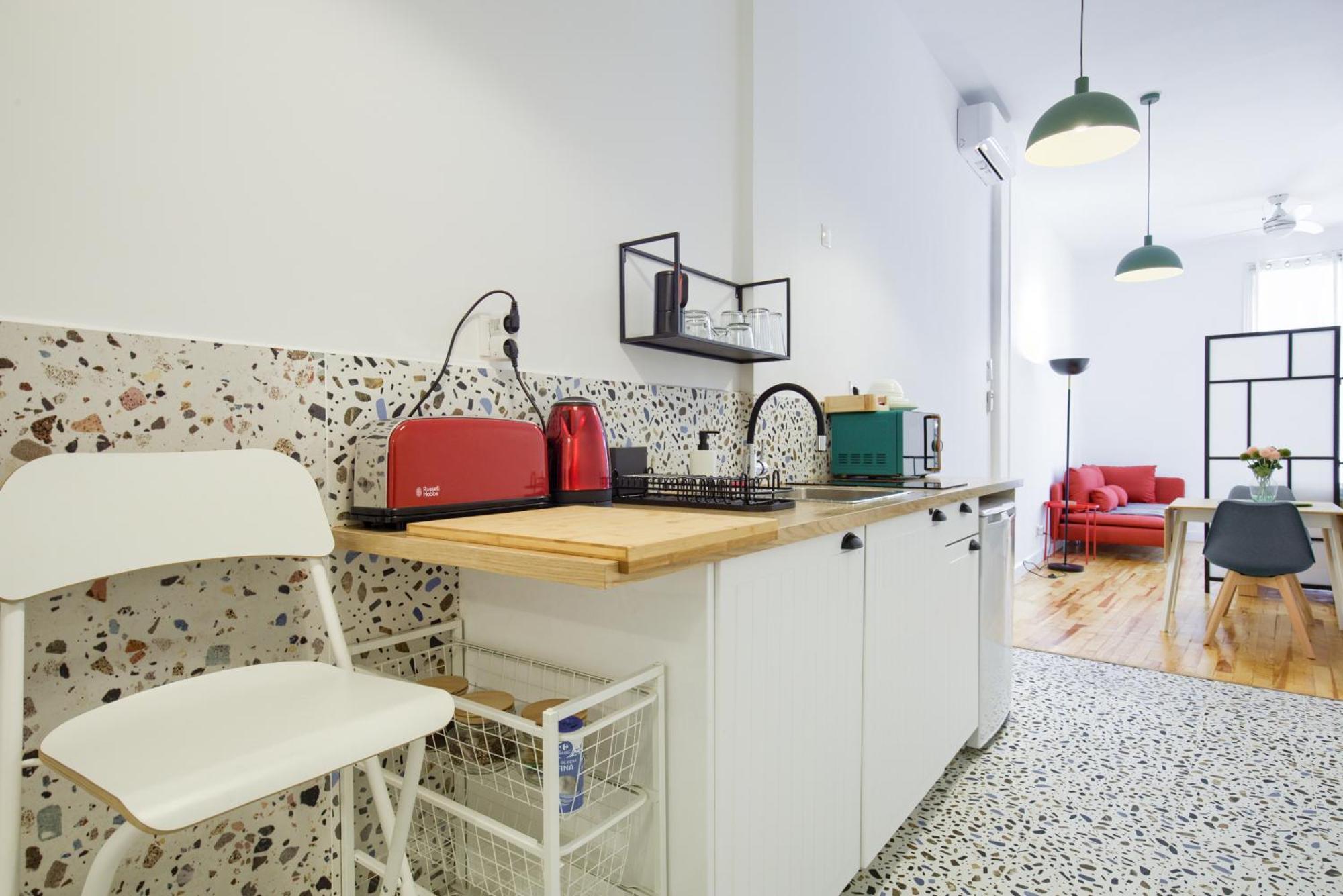 Apartmán Mezzanine Orange Madrid Pokoj fotografie