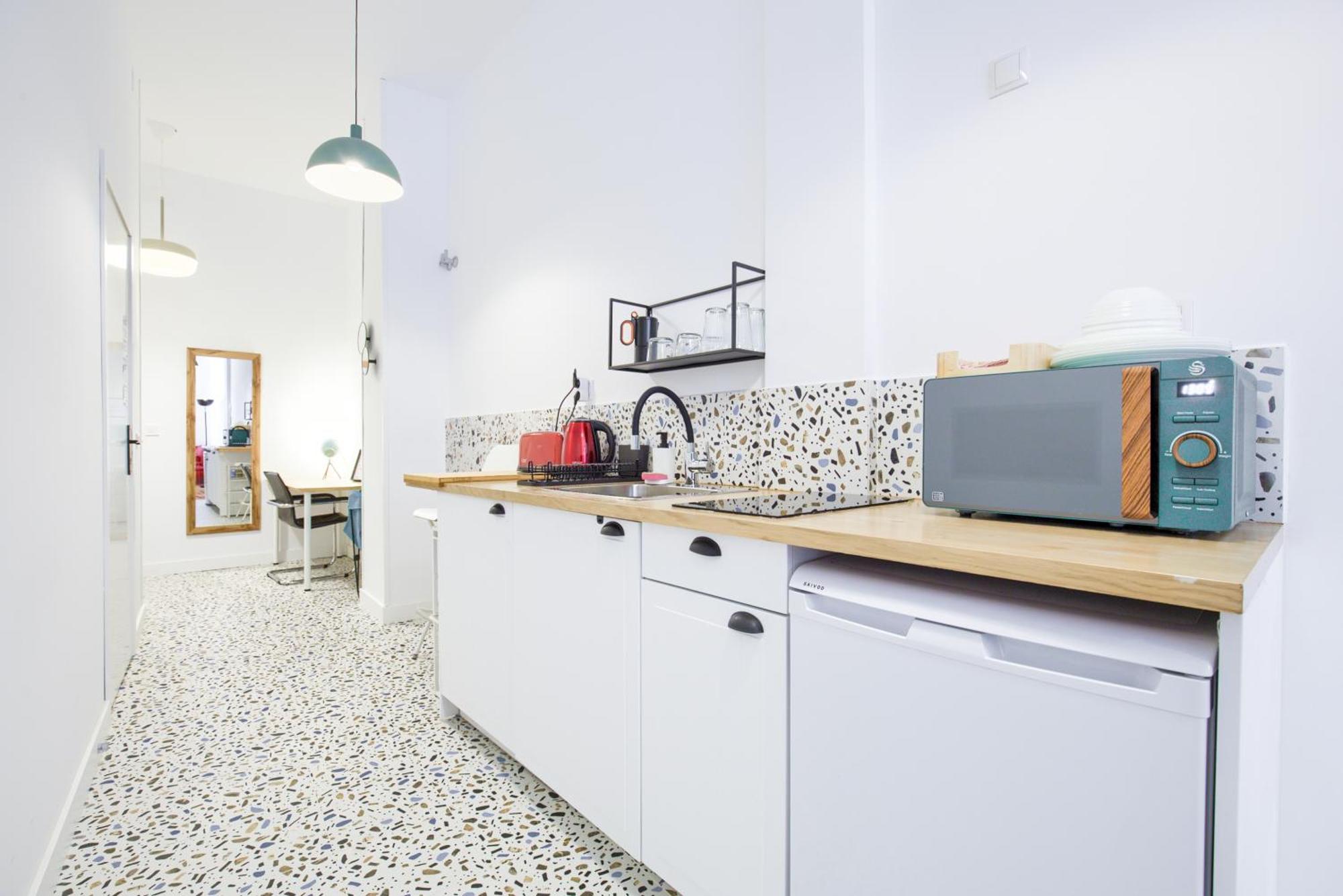 Apartmán Mezzanine Orange Madrid Pokoj fotografie