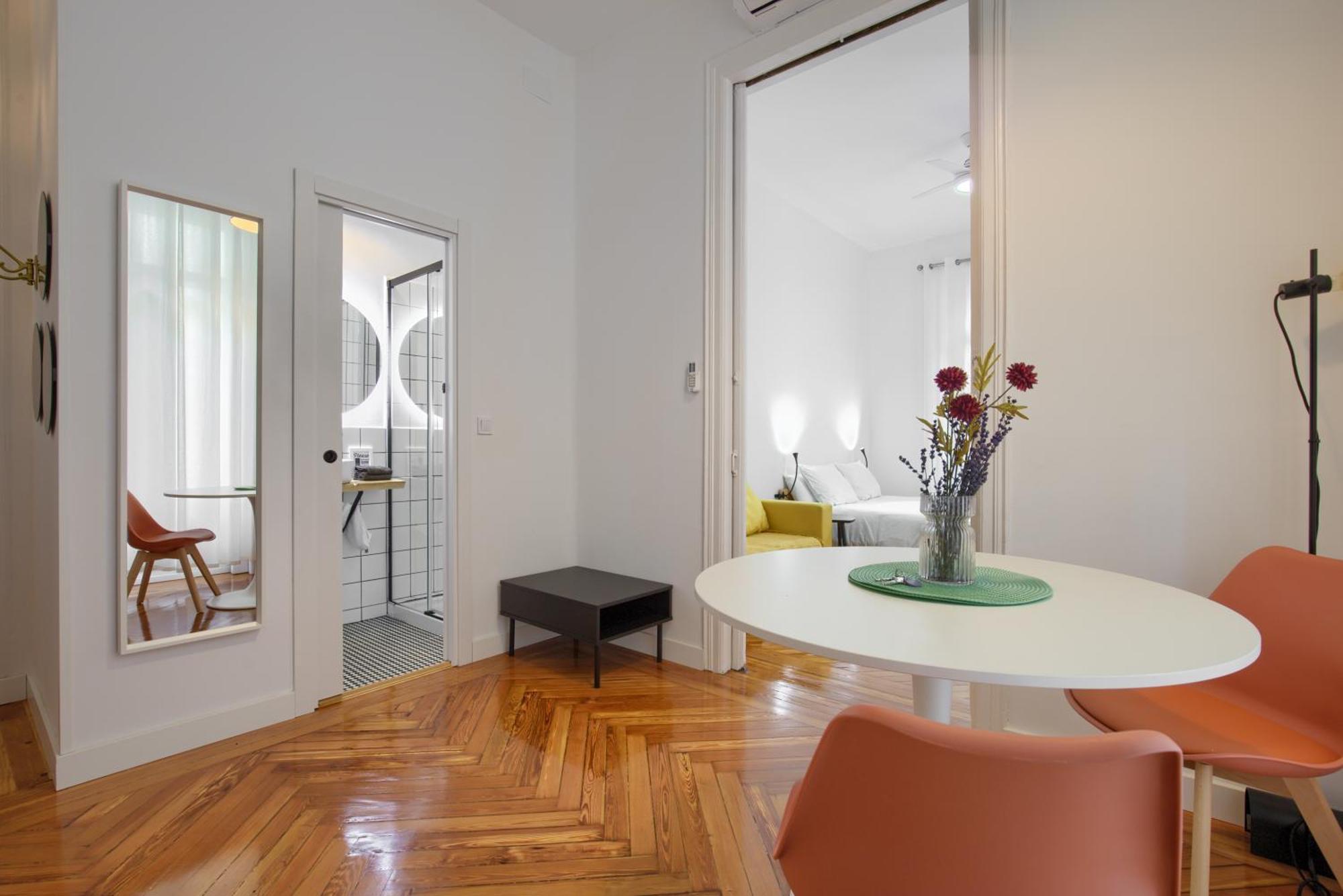 Apartmán Mezzanine Orange Madrid Pokoj fotografie